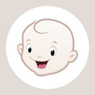 Cartoon Baby Face N6