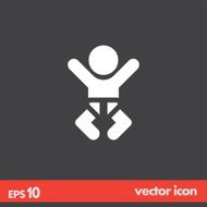 baby vector icon