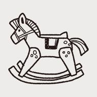 rocking horse doodle N5