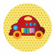 baby toy car theme elements N25