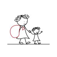 Motherhood illustration