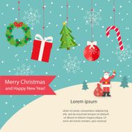 merry christmas greeting card N13