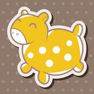 baby toy horse theme elements N5
