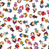 seamless child pattern