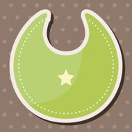Baby bib theme elements N58