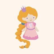 fairytale princess theme elements N219