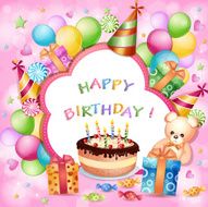 birthday card N22