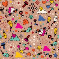 fun cartoon pattern N9