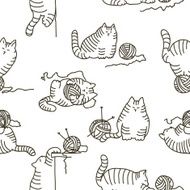 Playful cats