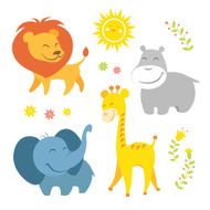 Cute African Animals N3