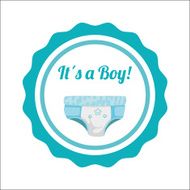 Baby shower design vector illustration N2