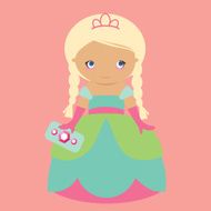 Cute girl princess