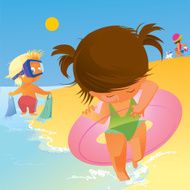 Kids Summer and Beach