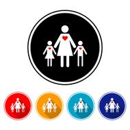 The love of a mother towards her children