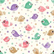 seamless birds pattern N3