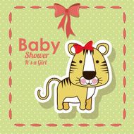 Baby shower design N102