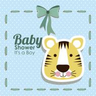 Baby shower design N103