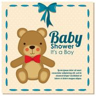 Baby shower design N122