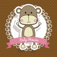 Baby shower design N123