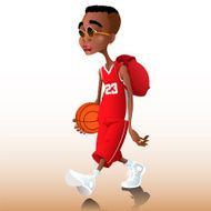 Cool Boy - basketball player
