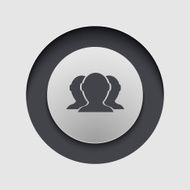Vector modern circle icon Eps10 N2