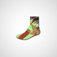 Abstract illustration on sock N59