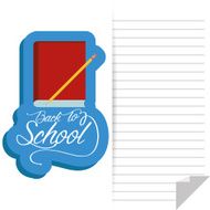 Book And Pencil With White Space For Text
