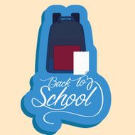 Backpack And Paper With White Space For Text N2