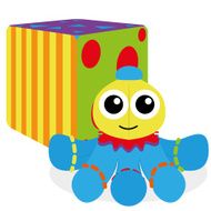 Cartoon Baby Toys Isolated On White Background