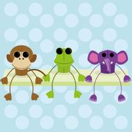 Set Of Different Cute Characters Isolated N2