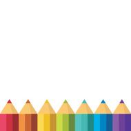 Lots of colored pencils