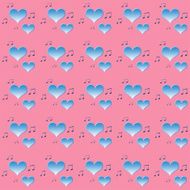 Pink-blue abstract background in vintage style