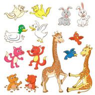 animal cartoon set N2