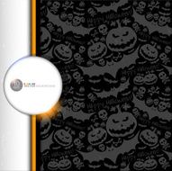 Halloween vector icons set N6