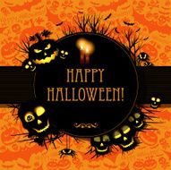 Halloween vector icons set N9