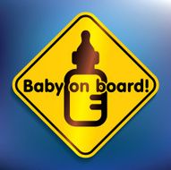 Baby On Board Sticker N4