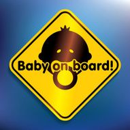 Baby On Board Sticker N5