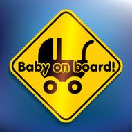 Baby On Board Sticker N6