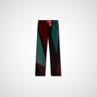 Abstract illustration on pants N100
