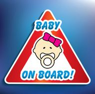 Baby On Board Sticker N9