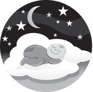 Baby Asleep Cloud N2