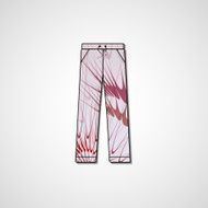 Abstract illustration on pants N108