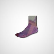 Abstract illustration on sock N109
