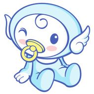 Flexibility as possible a sets of Cherub Mascot Angel Character N3