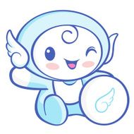 Flexibility as possible a sets of Cherub Mascot Angel Character N6
