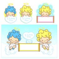The fun a fleecy clouds on Girls and boys Angel