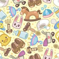 Seamless baby pattern N6