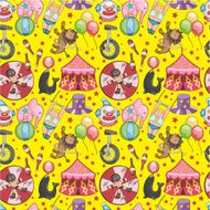 seamless Circus pattern N2