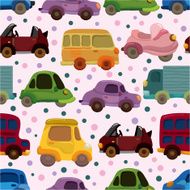 Seamless car pattern N4