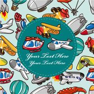 cartoon spaceship card N2